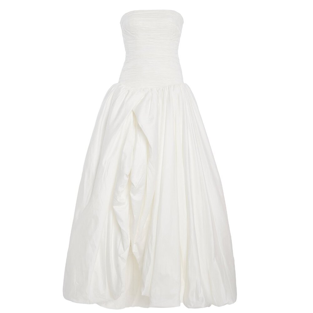 Aje Violette Bubble Hem Maxi Dress